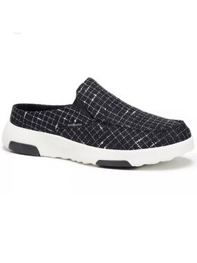 ORTHOCOMFOOT TWEED ORTHOPEDIC SLIP ON LOAFER MOCCASINS SIZE 11